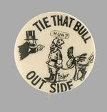 TR 1912 CIGARETTE GIVE-AWAY CARTOON BUTTON.