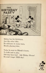 "MICKEY MOUSE STORY BOOK" SOFTCOVER/HARDCOVER PAIR.