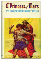 EDGAR RICE BURROUGHS “A PRINCESS OF MARS” HARDCOVER BOOK.