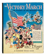 "WALT DISNEY THE VICTORY MARCH/THE MYSTERY OF THE TREASURE CHEST" HARDCOVER.