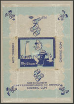 RARE POPEYE CHEWING GUM WRAPPER.