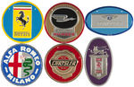 "WHEATIES" PREMIUM "AUTO EMBLEM" SET WITH ORIGINAL ART.