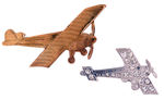 LINDBERGH PLANE JEWELRY PAIR.