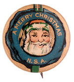 SCARCE 1930s TB CANADIAN SANTA.