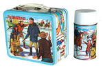 "THE MONROES" METAL LUNCH BOX WITH THERMOS.