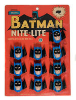 "BATMAN NITE-LITE" FULL DISPLAY.