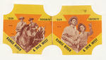 "RANGE RIDER & DICK WEST" SERIES B BREAD END LABEL SET.