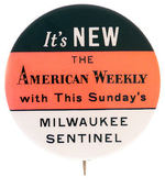 MILWAUKEE SENTINEL SUNDAY MAGAZINE PROMO.