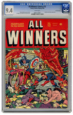 ALL WINNERS COMICS #12, SPRING 1942.