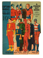 "CAPTAIN MARVEL/COMIC HERO PUNCH-OUT" BOOK.