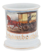 MILK WAGON DRIVER OCCUPATIONAL SHAVING MUG.