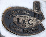 "CALIDAD PRECISION" SCREW AND BOLT COMPANY ADVERTISING FIGURE.