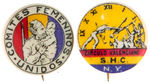 SPANISH CIVIL WAR FOUR RARE BUTTONS.