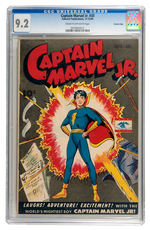 CAPTAIN MARVEL JR. #33 1945 CGC 9.2 CREAM TO OFF-WHITE PAGES CROWLEY COPY.