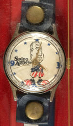 "SPIRO AGNEW ORIGINAL" WATCH W/BOX.