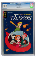 JETSONS #14 1965 CGC 9.2 OFF-WHITE PAGES FILE COPY.