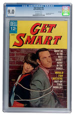 GET SMART #5 1967/GIRL FROM U.N.C.L.E. #1 1967  CGC 9.0 PAIR/FILE COPIES.