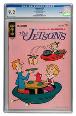 JETSONS #10 1964 CGC 9.2 OFF-WHITE PAGES FILE COPY.