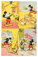 MICKEY MOUSE RECIPE CARDS.