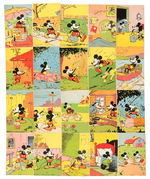 MICKEY MOUSE RECIPE CARDS.