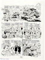 JACK DAVIS "MAD - THE GOOFIES" COMPLETE & ORIGINAL GOONIES SPOOF STORY ART.