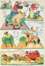 RARE 1940 WHITMAN LONE RANGER PUNCH-OUT BOOK.