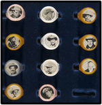 MOVIE COWBOYS GROUP OF TEN RINGS PLUS GENERAL MacARTHUR  ALL C. 1950.