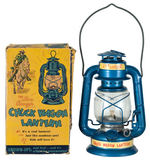 "THE LONE RANGER CHUCK WAGON LANTERN" IN ORIGINAL BOX.