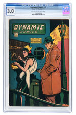 "DYNAMIC COMICS" CGC-GRADED COMIC BOOK LOT.