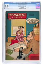 "DYNAMIC COMICS" CGC-GRADED COMIC BOOK LOT.