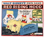 "RED RIDING HOOD WITH BIG BAD WOLF AND 3 LITTLE PIGS" GAME.