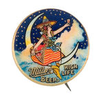 SUPERB COLOR CLASSIC "MILLER HIGH LIFE BEER."