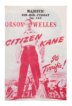 "CITIZEN KANE" HERALD.