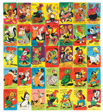 WOODY WOODPECKER DRAWING LESSONS COMPLETE PREMIUM CARD SET.