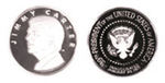 JIMMY CARTER "OFFICIAL 1977 PRESIDENTIAL INAUGURAL MEDAL" STERLING SILVER PROOF EDITION.