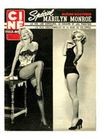 MARILYN MONROE FRENCH "CINE" MEMORIAL MAGAZINE.