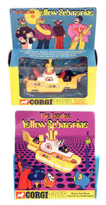 "THE BEATLES YELLOW SUBMARINE" BOXED CORGI.