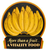 “UNIFRUIT” DIE-CUT STORE COUNTER STANDEE.  1930s.