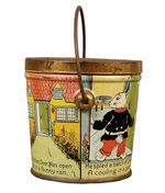 PETER COTTONTAIL TIN CANDY PAIL.