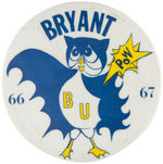 RARE 1966/1967 HIGH SCHOOL GRADUATION BUTTON WITH BATMAN GRAPHICS.