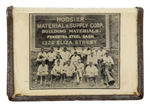 CELLULOID-COVERED MATCH CASE PICTURES FT. WAYNE INDIANA BASEBALL TEAM.