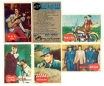 “ELVIS PRESLEY” TOPPS GUM CARD SET.