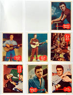 “ELVIS PRESLEY” TOPPS GUM CARD SET.