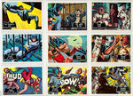 “BATMAN” TOPPS GUM CARD SET WITH WRAPPER.