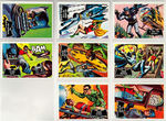 “BATMAN” TOPPS GUM CARD SET WITH WRAPPER.