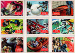 “BATMAN” TOPPS SERIES A GUM CARD SET WITH WRAPPER.