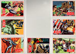 “BATMAN” TOPPS SERIES A GUM CARD SET WITH WRAPPER.