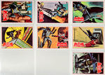 “BATMAN” TOPPS SERIES A GUM CARD SET WITH WRAPPER.