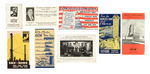 1933 WORLD'S FAIR TICKETS/BOOKLETS.