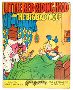 "LITTLE RED RIDING HOOD AND THE BIG BAD WOLF" BOOK.